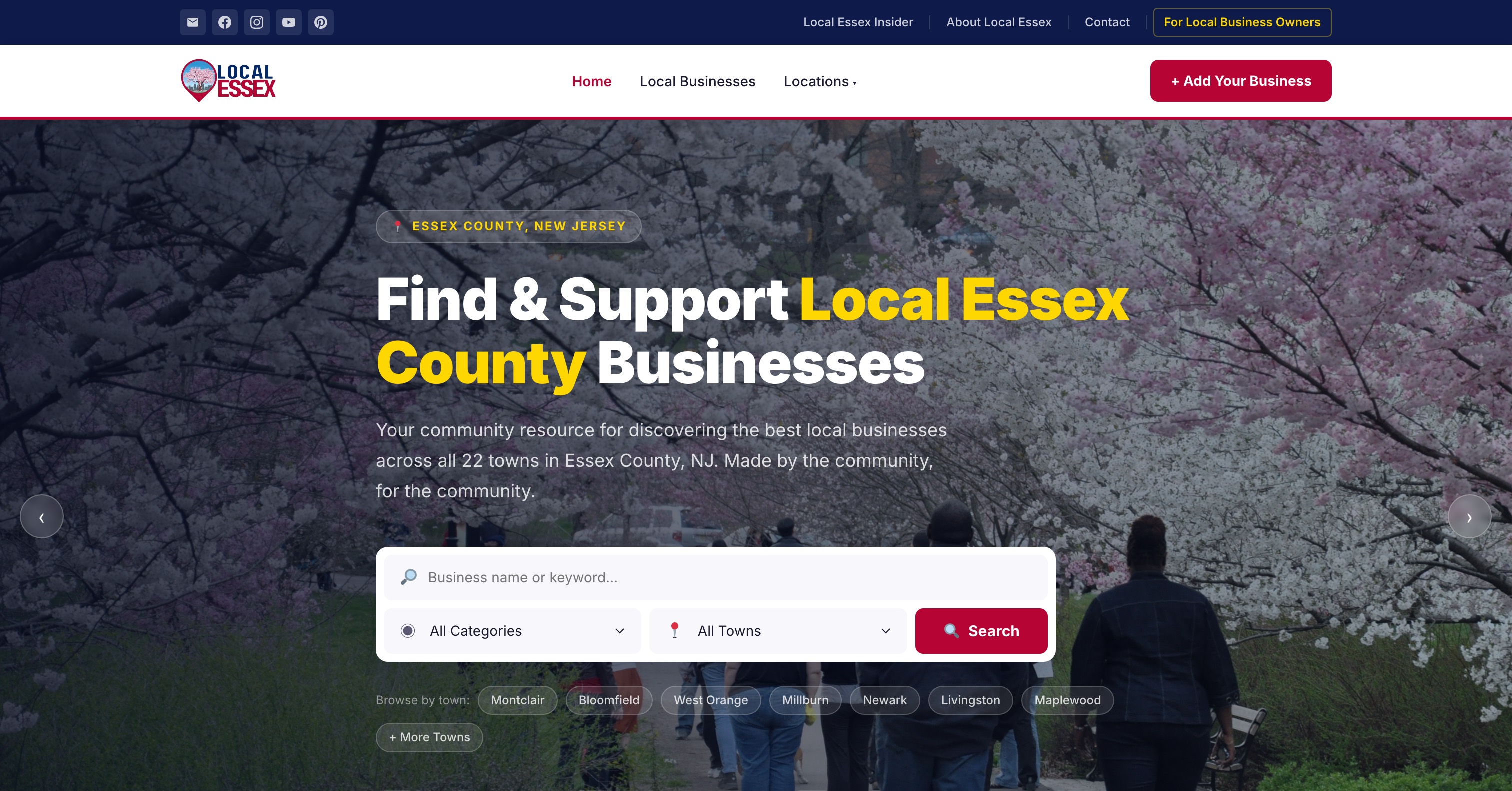 Local Essex homepage, our own community directory of local businesses across Essex County